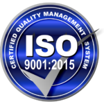 Zertifizierungslogo für Qualitätsmanagement nach DIN EN ISO 9001:2015